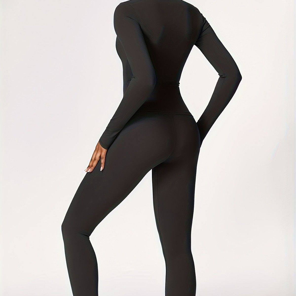 بدلة يوجا ضيقة ذات أكمام طويلة - مراجعة Fitness & Nutrition Lab Zapopan وسعره