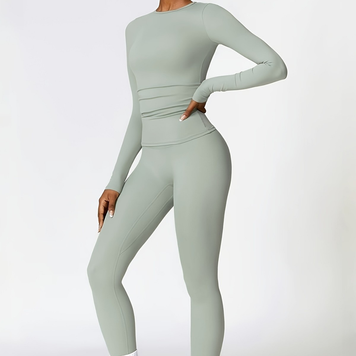 بدلة يوجا ضيقة ذات أكمام طويلة - مراجعة Fitness & Nutrition Lab Zapopan وسعره